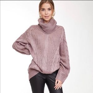 Cowl neck sweater